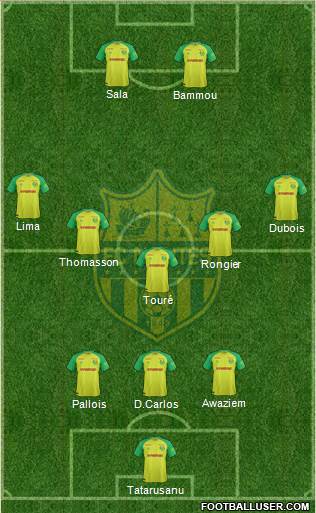 FC Nantes Formation 2018