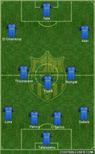 FC Nantes Formation 2018