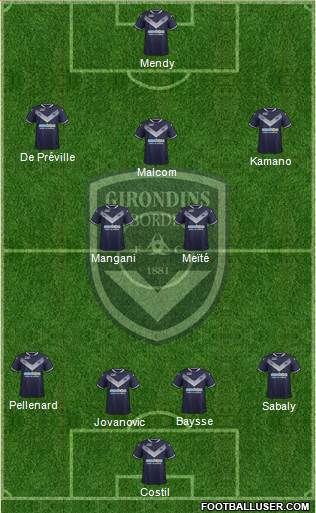 FC Girondins de Bordeaux Formation 2018