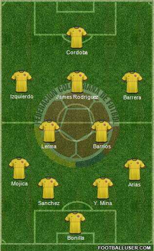 Colombia Formation 2018