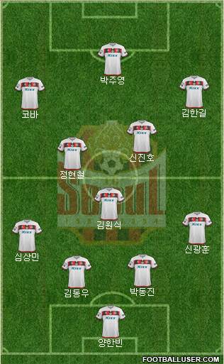 FC Seoul Formation 2018