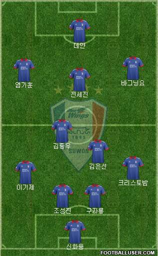 Suwon Samsung Blue Wings Formation 2018