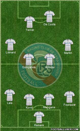 Racing Club de Strasbourg-Football Formation 2018