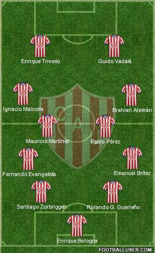 Unión de Santa Fe Formation 2018