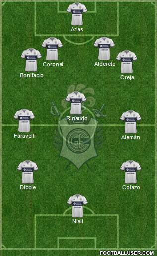 Gimnasia y Esgrima de La Plata Formation 2018