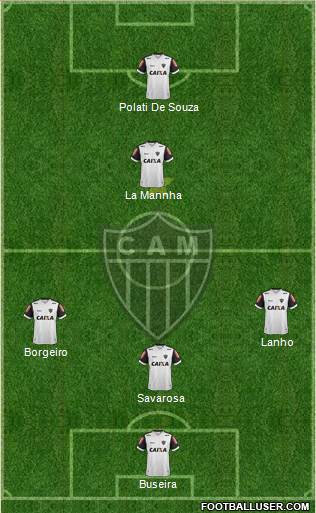 C Atlético Mineiro Formation 2018