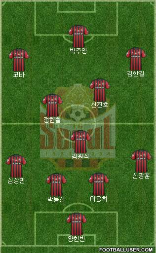 FC Seoul Formation 2018