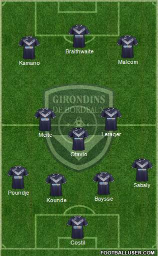 FC Girondins de Bordeaux Formation 2018