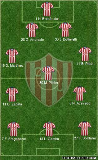 Unión de Santa Fe Formation 2018