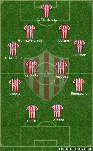 Unión de Santa Fe Formation 2018