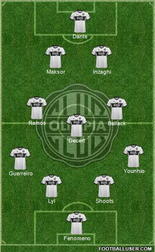 C Olimpia Formation 2018