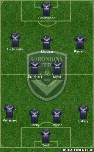 FC Girondins de Bordeaux Formation 2018