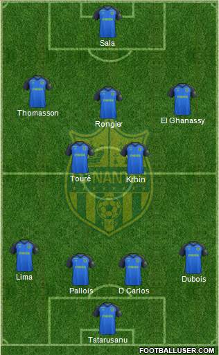 FC Nantes Formation 2018