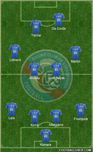 Racing Club de Strasbourg-Football Formation 2018