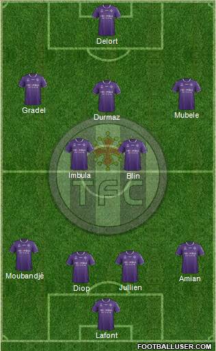 Toulouse Football Club Formation 2018