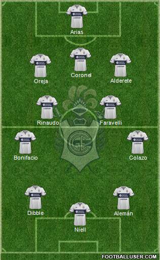 Gimnasia y Esgrima de La Plata Formation 2018