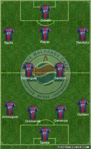 Stade Malherbe Caen Basse-Normandie Formation 2018