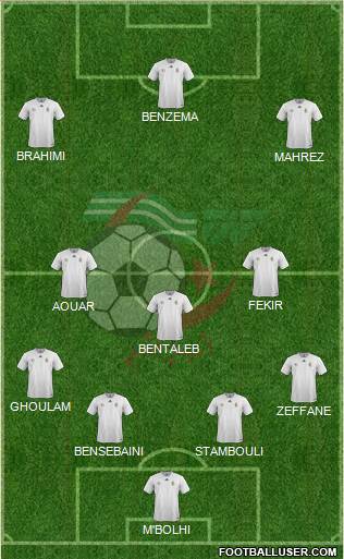 Algeria Formation 2018