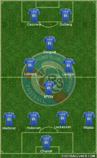 Racing Club de Strasbourg-Football Formation 2018