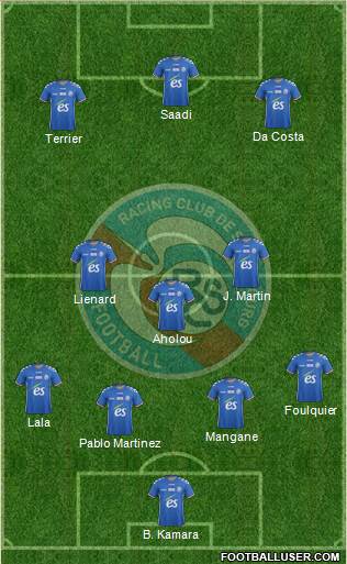 Racing Club de Strasbourg-Football Formation 2018