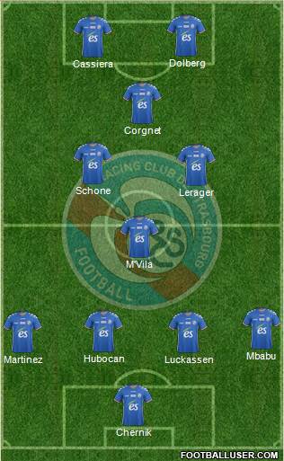 Racing Club de Strasbourg-Football Formation 2018