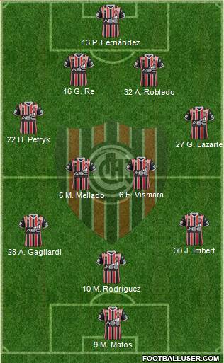 Chacarita Juniors Formation 2018