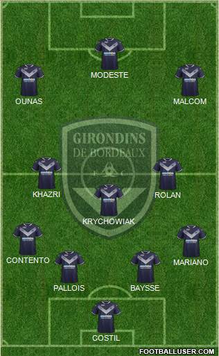 FC Girondins de Bordeaux Formation 2018