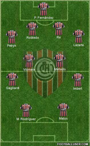 Chacarita Juniors Formation 2018