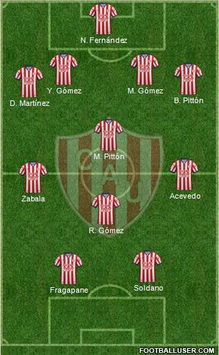 Unión de Santa Fe Formation 2018