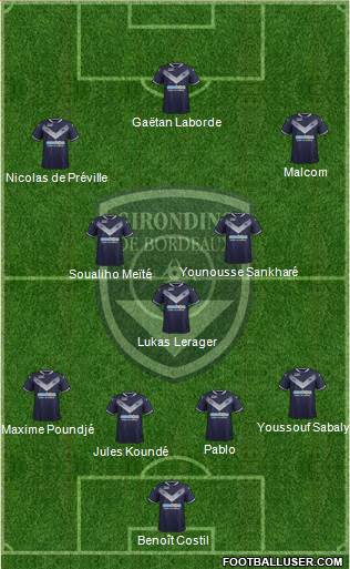 FC Girondins de Bordeaux Formation 2018