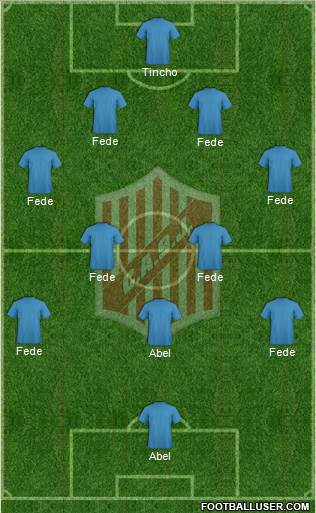 9 de Julio Formation 2018