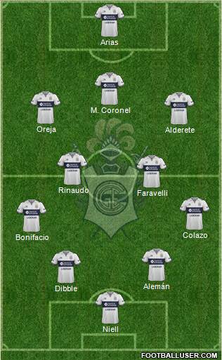 Gimnasia y Esgrima de La Plata Formation 2018