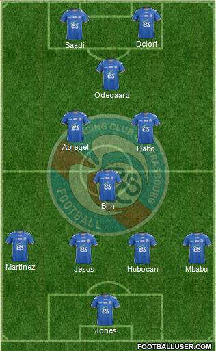 Racing Club de Strasbourg-Football Formation 2018