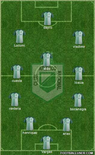 CDC Atlético Nacional Formation 2018