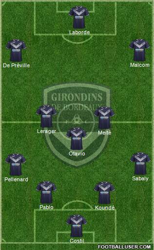 FC Girondins de Bordeaux Formation 2018