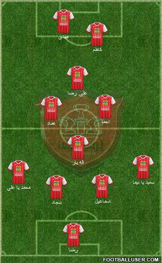 Persepolis Tehran Formation 2018