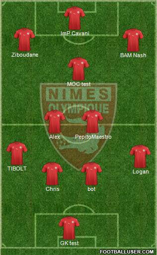 Nîmes Olympique Formation 2018