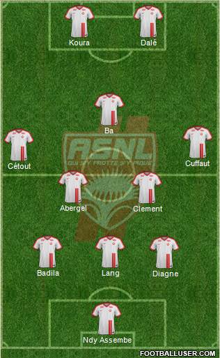 A.S. Nancy Lorraine Formation 2018