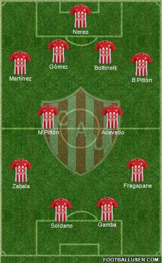 Unión de Santa Fe Formation 2018