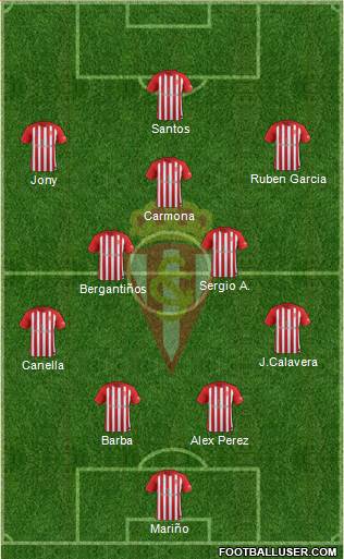 Real Sporting S.A.D. Formation 2018