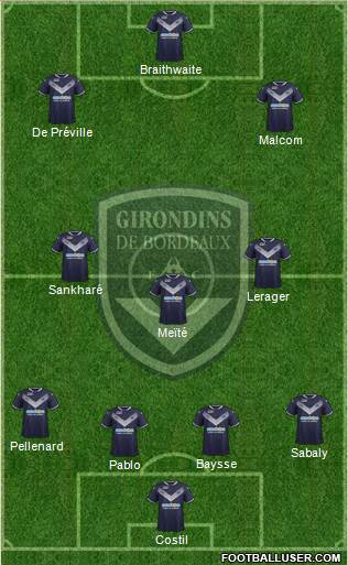 FC Girondins de Bordeaux Formation 2018