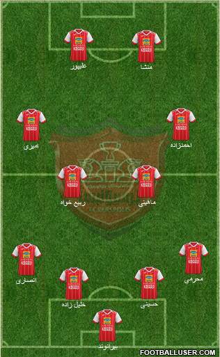 Persepolis Tehran Formation 2018