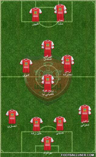 Persepolis Tehran Formation 2018