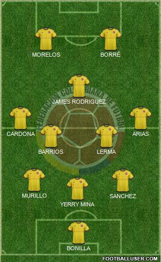 Colombia Formation 2018