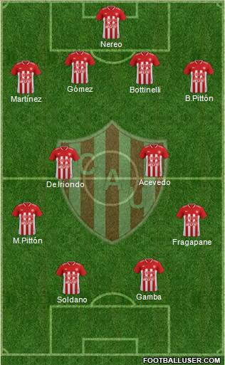 Unión de Santa Fe Formation 2018