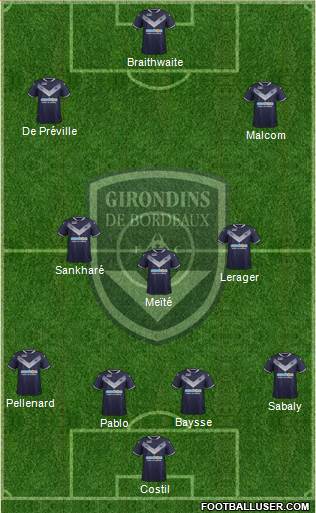 FC Girondins de Bordeaux Formation 2018