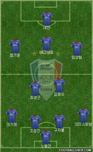 Suwon Samsung Blue Wings Formation 2018