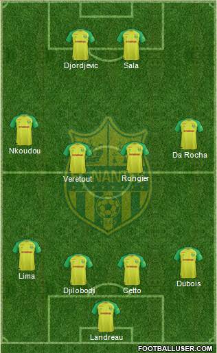 FC Nantes Formation 2018