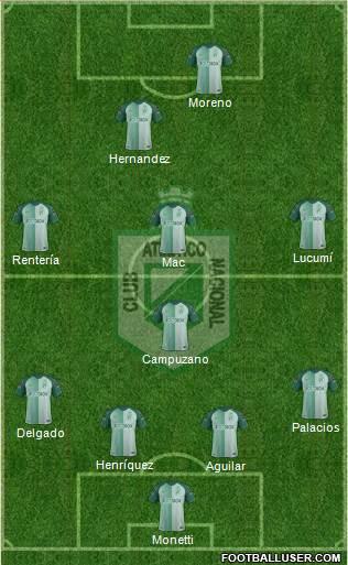 CDC Atlético Nacional Formation 2018