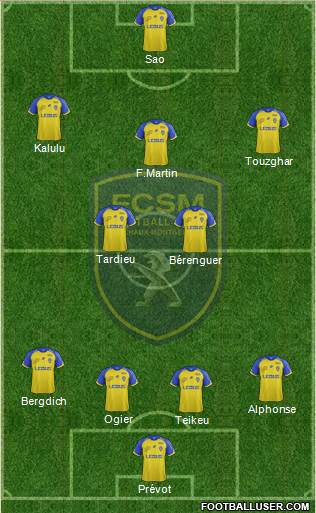 FC Sochaux-Montbéliard Formation 2018